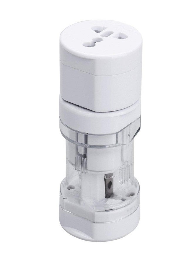 RATEHALF Travel Adapter Round All in One -Supports Over 150 Countries Including US, AUS, NZ, Europe, UK - Image 1